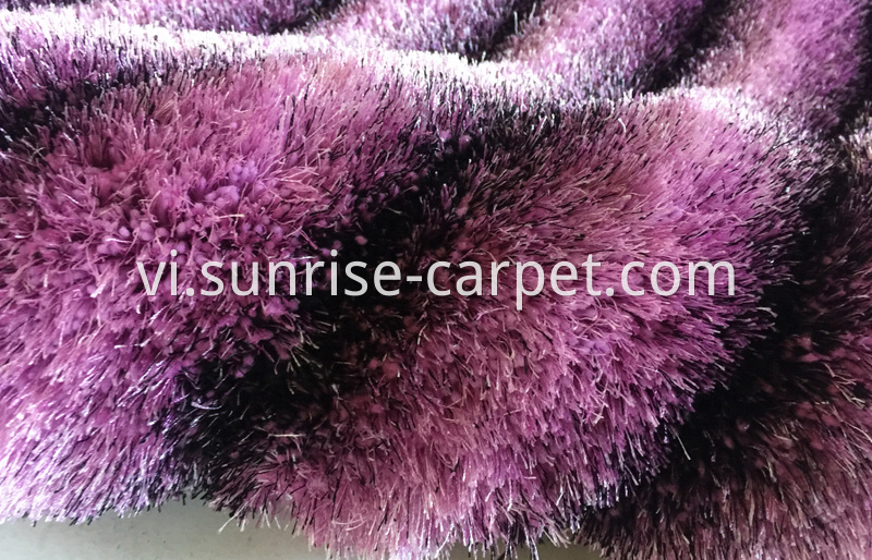 Polyester Elastic 3d Carpet Rug